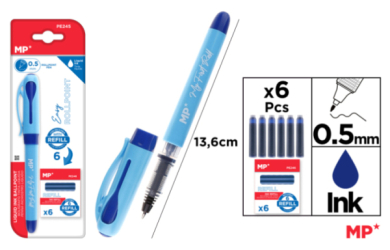 BOLIGRAFO TINTA PUNTA BALL AZUL