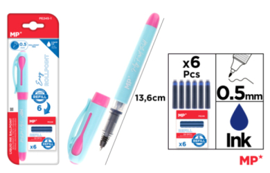 BOLIGRAFO TINTA PUNTA BALL AZUL