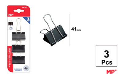 PINZA DE ACERO NEGRO 3U