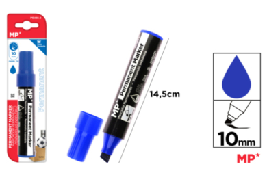 MARCADOR PERMANENTE NO DRY AZUL