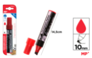 MARCADOR PERMANENTE NO DRY ROJO