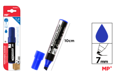 MARCADOR PERMANENTE NO DRY AZUL