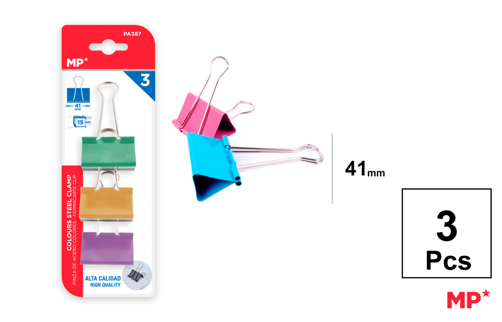PINZA DE ACERO COLOR 41MM