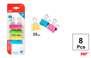 PINZA DE ACERO COLOR 25MM
