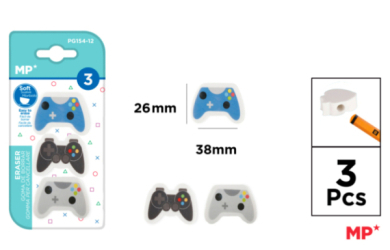 GOMA DE BORRAR CREATIVAS