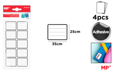 ETIQUETAS ADHESIVAS PERSONALIZABLES