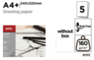 PAPEL DE DIBUJO SIN RECUADRO 24CM*32CM
