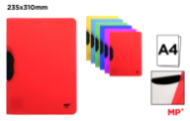 CARPETA CON CLIP GIRATORIO A4 COLORES