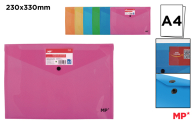 CARPETA SOBRE CON TARJETERO FLUORECENTE FOLIO