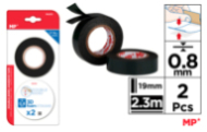 CINTA ADHESIVA DOBLE CARA 0.8MM 19MM*2.3MT