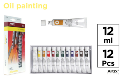 PINTURA OLEO 12 TUBOS