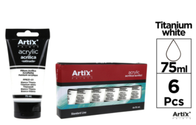 PINTURA  ACRILICA BLANCA 75ML