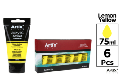 PINTURA  ACRILICA AMARILLO LIMON 75ML
