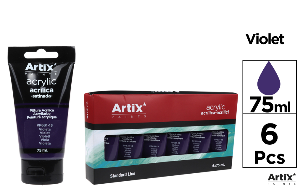 PINTURA ACRILICA VIOLETA 75ML
