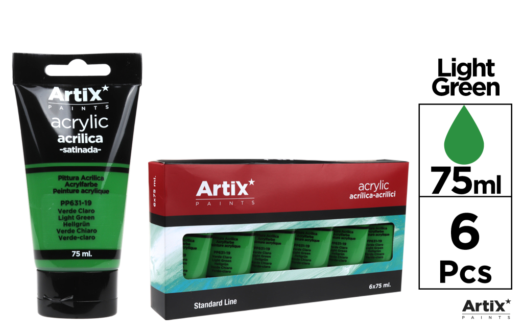 PINTURA ACRILICA VERDE CLARO 75ML