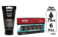 PINTURA ACRILICA TIERRA SOMBRA NATURAL 75ML