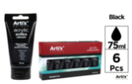 PINTURA ACRILICA NEGRO 75ML