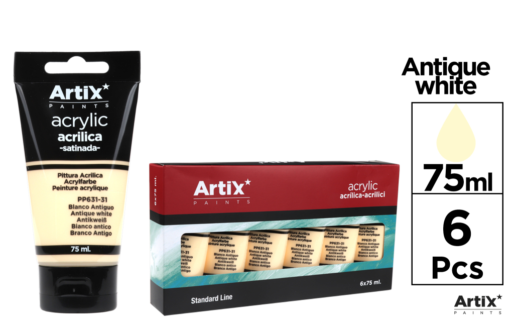 PINTURA ACRILICA BLANCO ANTIGUO 75ML