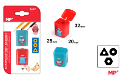 SACAPUNTAS CON TAPA Y DEPOSITO