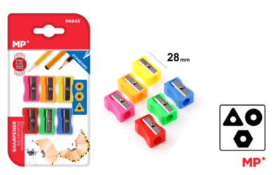 SACAPUNTAS STANDARD BLISTER 6U