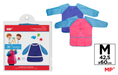 DELANTAL TALLA M PARA PINTURA INFANTIL IMPERMEABLE