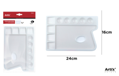 PALETA RECTANGULAR 24 x 16 cm