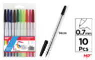 BOLIGRAFOS DE 10 COLORES