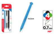 BOLIGRAFO 4 COLORES 3UDS