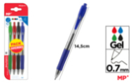 BOLIGRAFO GEL PACK AHORRO 4 UDS