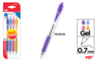 BOLIGRAFO GEL PACK AHORRO 4 UDS
