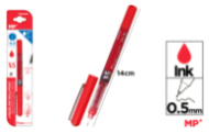 BOLIGRAFO TINTA LIQUIDA PUNTA AGUJA ROJO