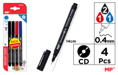 MARCADOR CD PUNTA FINA