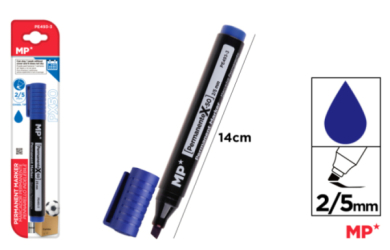 MARCADOR PERMANENTE NO DRY AZUL