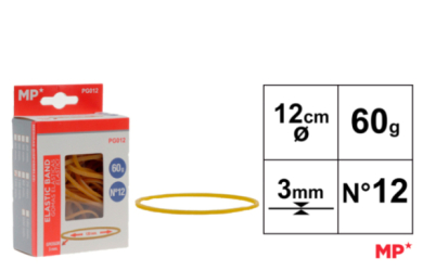 GOMAS ELASTICAS 60G 120X3MM