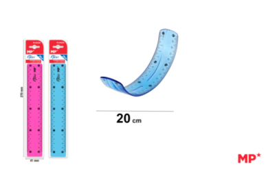 REGLA FLEXIBLE 20CM