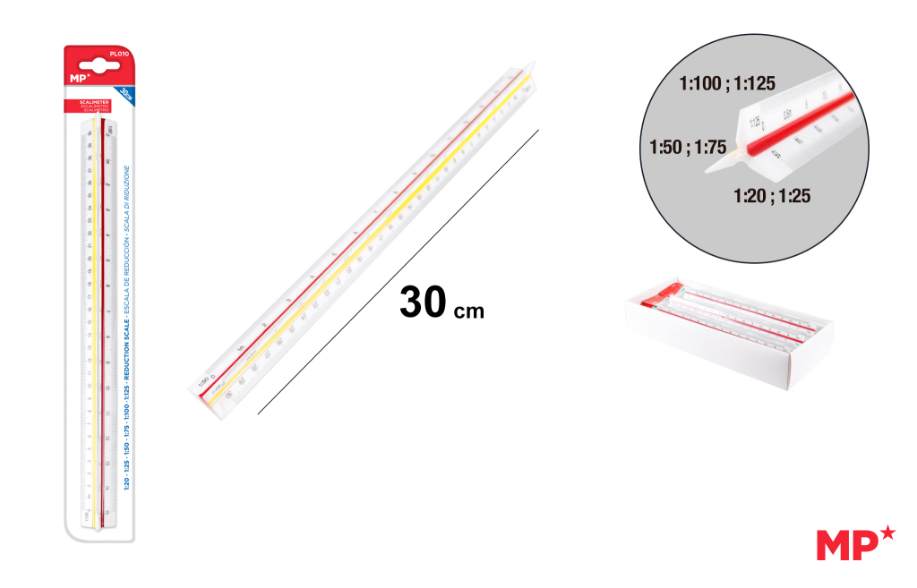 ESCALIMETRO  PLASTICO