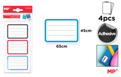 ETIQUETAS ADHESIVAS PERSONALIZABLES