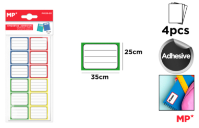 ETIQUETAS ADHESIVAS PERSONALIZABLES