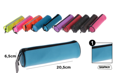 ESTUCHE  PLUMIER REDONDO 20.5CM*6.5CM*6.5CM