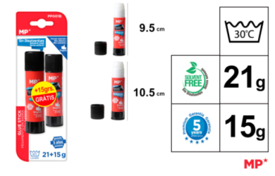 PEGAMENTO DE BARRA OFERTA 21G 15G