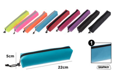 ESTUCHE PLUMIER RECTANGULAR 22X4.7X5CM
