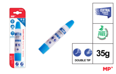 PEGAMENTO ESCOLAR EXTRA FUERTE DOS PUNTAS  35ML