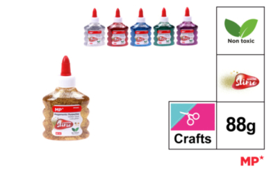 PEGAMENTO CON PURPURINA 88ML
