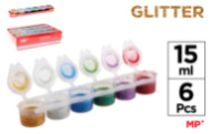 TEMPERA 6 COLORES PURPURINA