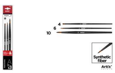 PINCELES SINTETICO S -4 -6 -10