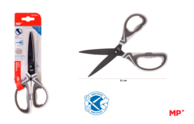TIJERAS ANTIADHERENTES ERGONOMICAS LIGERAS