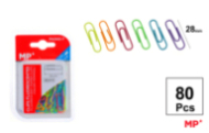CLIPS FLUORESCENTES 28MM 80 UDS