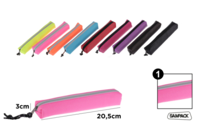 ESTUCHE PLUMIER RECTANGULAR 20.5CM*3CM*3CM