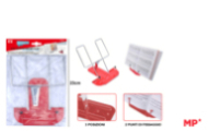 ATRIL DE ESCRITORIO METALICO ROJO